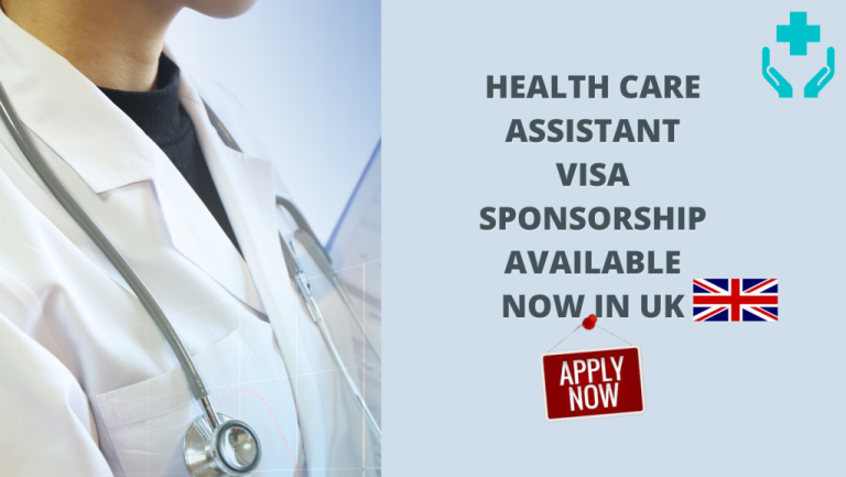 Health Care Assistant HCA Visa Sponsorship Available: Unlock New Career Opportunities